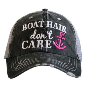 Boat Hair Don't Care Trucker Cap