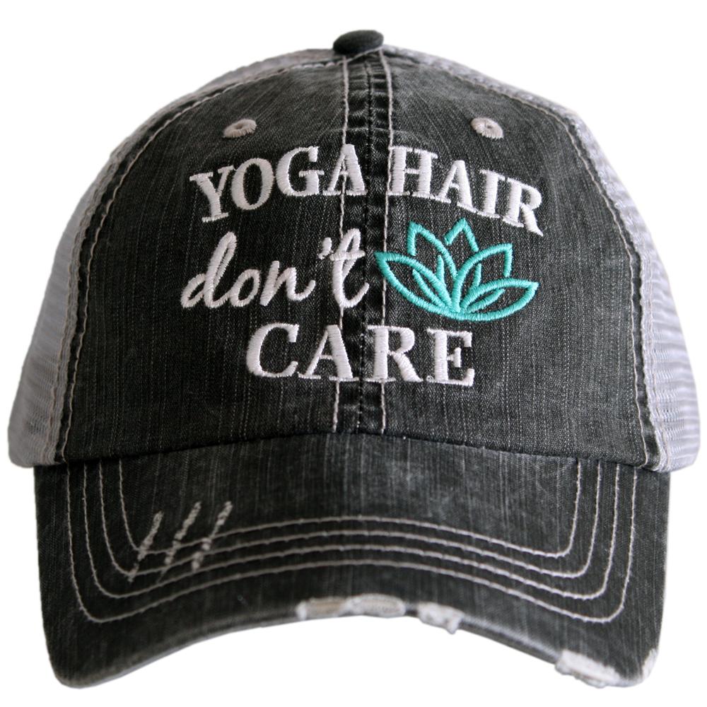Yoga Hair Don't Care Trucker Cap
